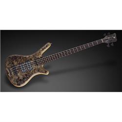 Warwick Customshop Corvette $$ 4-String Natural Transparent High Polish 